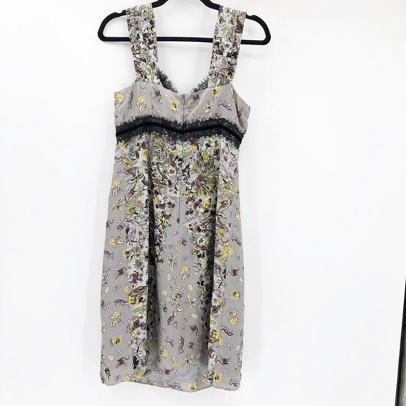 Beautiful silk dress size 4 Nanette Leopre - Picture 3 of 6